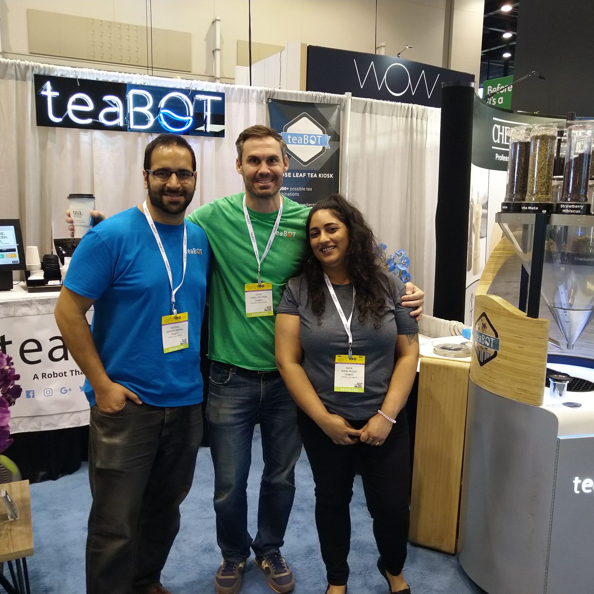 teaBOT Booth